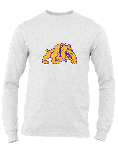 McAllen Bulldogs Mascot #1 Men's LS T-Shirt