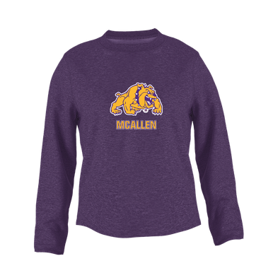 McAllen Bulldogs Mascot #2 Women's Sweatshirt