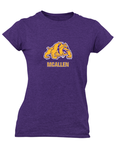 McAllen Bulldogs Mascot #2 Women's Premium SS T-Shirt