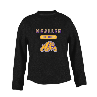McAllen Bulldogs Mascot #3 Women's Sweatshirt