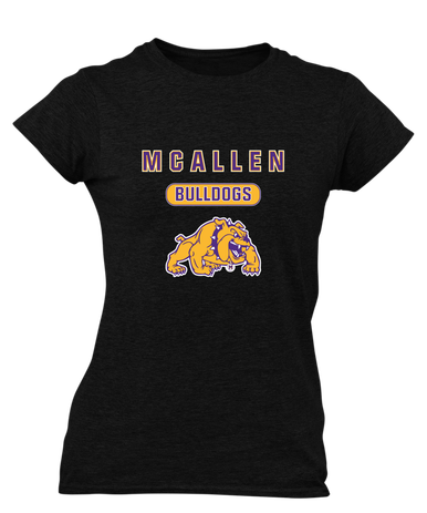 McAllen Bulldogs Mascot #3 Women's Premium SS T-Shirt