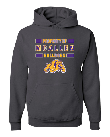 McAllen Bulldogs Property Of Men's Premium Hoodie
