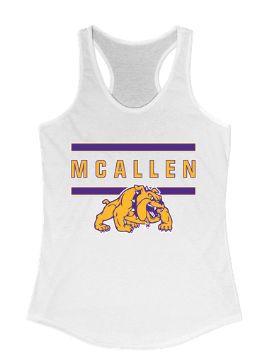 McAllen Bulldogs Mascot #4 Women's Tank Top