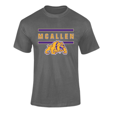 McAllen Bulldogs Mascot #4 Men's SS T-Shirt