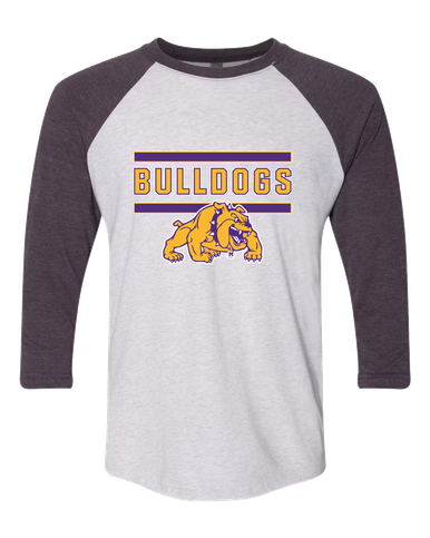 McAllen Bulldogs Mascot #5 Women's Baseball T-Shirt
