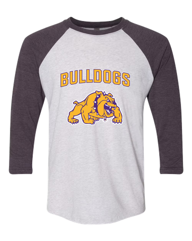 McAllen Bulldogs Mascot #6 Men's Baseball T-Shirt