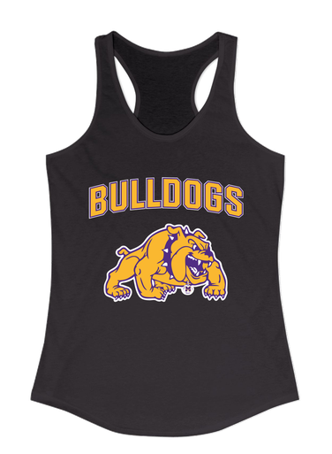 McAllen Bulldogs Mascot #6 Women's Tank Top