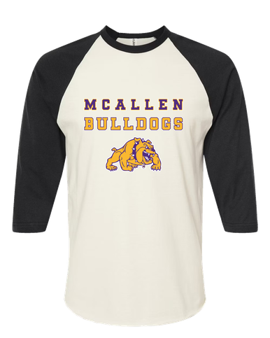 McAllen Bulldogs Spirit Women's Baseball T-Shirt