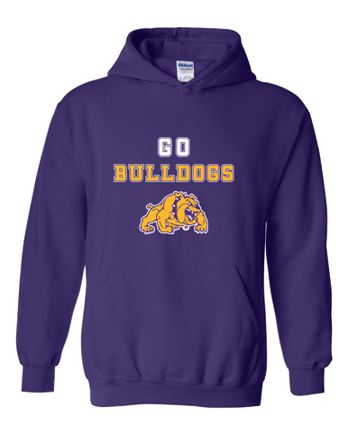 McAllen Bulldogs Go Team Men's Hoodie