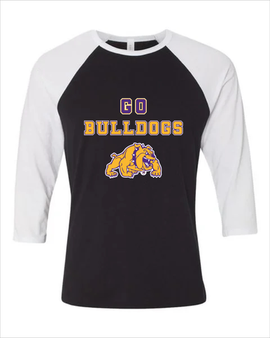 McAllen Bulldogs Go Team Women's Baseball T-Shirt