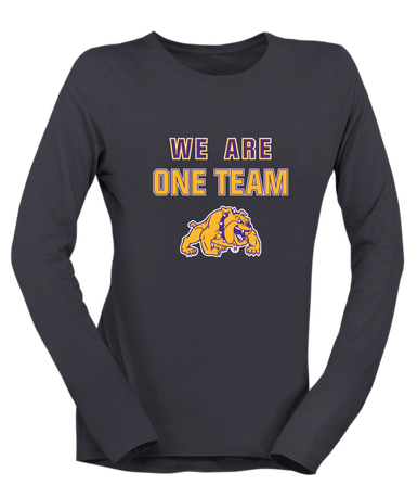 McAllen Bulldogs We Are One Team Women's Premium LS T-Shirt