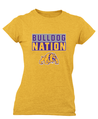 McAllen Bulldogs Nation #1 Women's Premium SS T-Shirt