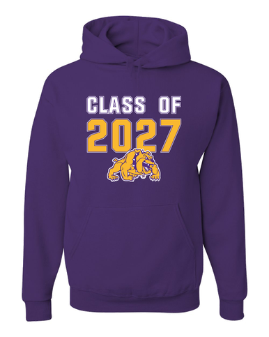 McAllen Bulldogs Class of 2027 Men's Premium Hoodie