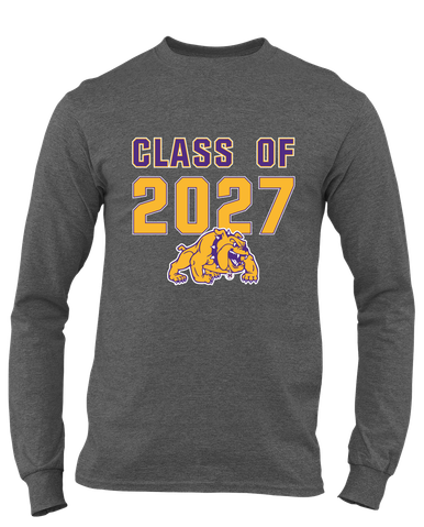 McAllen Bulldogs Class of 2027 Men's LS T-Shirt