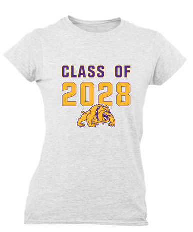 McAllen Bulldogs Class of 2028 Women's Premium SS T-Shirt