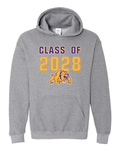 McAllen Bulldogs Class of 2028 Men's Hoodie