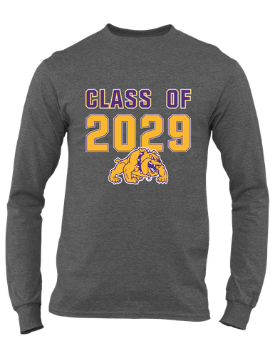 McAllen Bulldogs Class of 2029 Men's Premium LS T-Shirt