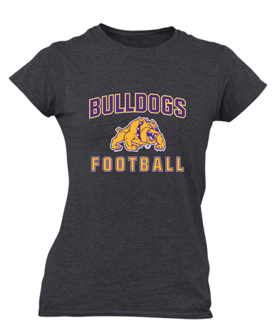 McAllen Bulldogs Football #1 Women's SS T-Shirt