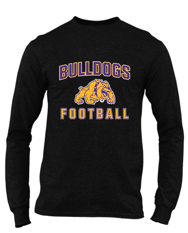 McAllen Bulldogs Football #1 Men's Premium LS T-Shirt