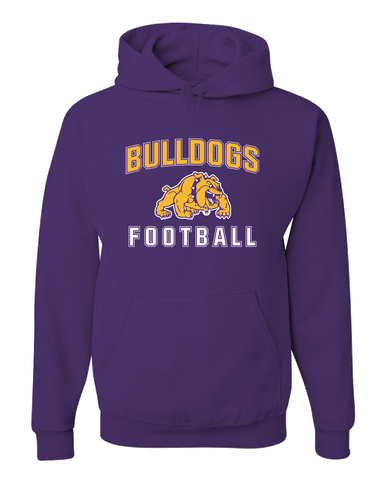 McAllen Bulldogs Football #1 Men's Premium Hoodie