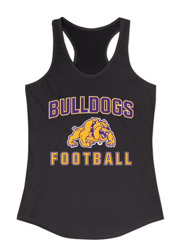 McAllen Bulldogs Football #1 Women's Tank Top