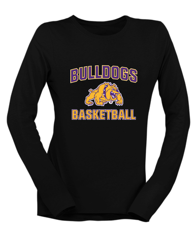 McAllen Bulldogs Basketball #1 Women's Premium LS T-Shirt