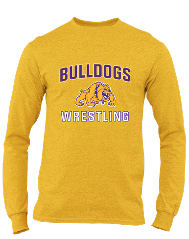 McAllen Bulldogs Wrestling Men's LS T-Shirt