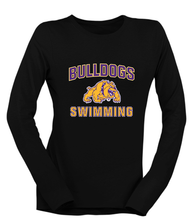 McAllen Bulldogs Swimming Women's LS T-Shirt
