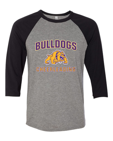 McAllen Bulldogs Cheerleading Women's Baseball T-Shirt