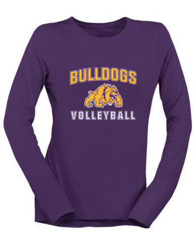 McAllen Bulldogs Volleyball Women's LS T-Shirt