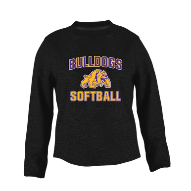 McAllen Bulldogs Softball #1 Women's Sweatshirt