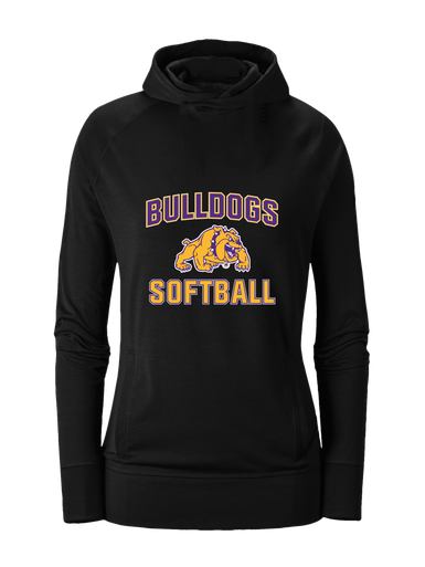 McAllen Bulldogs Softball #1 Women's Hoodie