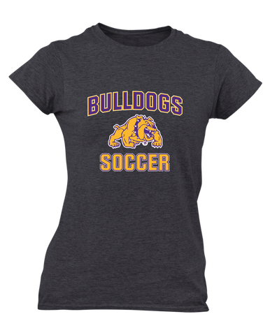 McAllen Bulldogs Soccer #1 Women's SS T-Shirt