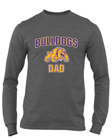 McAllen Bulldogs Dad Men's LS T-Shirt