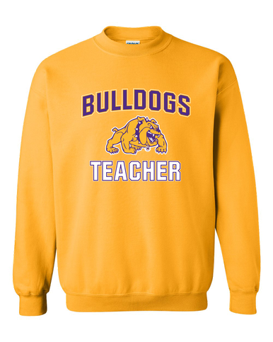 McAllen Bulldogs Teacher Men's Sweatshirt