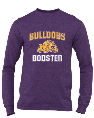 McAllen Bulldogs Booster Men's LS T-Shirt