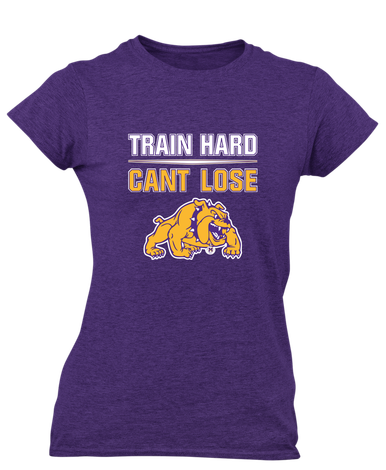 McAllen Bulldogs Train Hard, Can't Lose Women's Premium SS T-Shirt