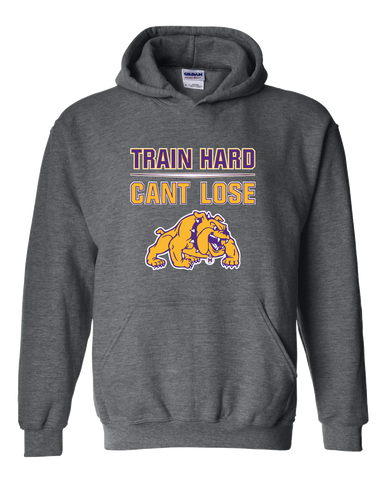 McAllen Bulldogs Train Hard, Can't Lose Men's Hoodie
