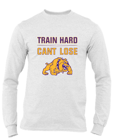 McAllen Bulldogs Train Hard, Can't Lose Men's Premium LS T-Shirt