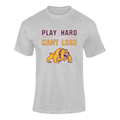 McAllen Bulldogs Play Hard, Can't Lose Men's SS T-Shirt