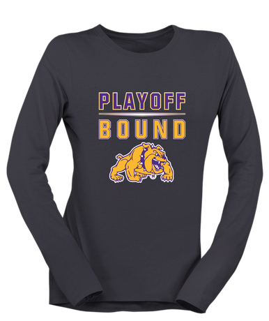 McAllen Bulldogs Playoff Bound Women's LS T-Shirt