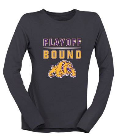 McAllen Bulldogs Playoff Bound Women's Premium LS T-Shirt