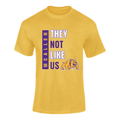 McAllen Bulldogs They Not Like Us #1 Men's Premium SS T-Shirt