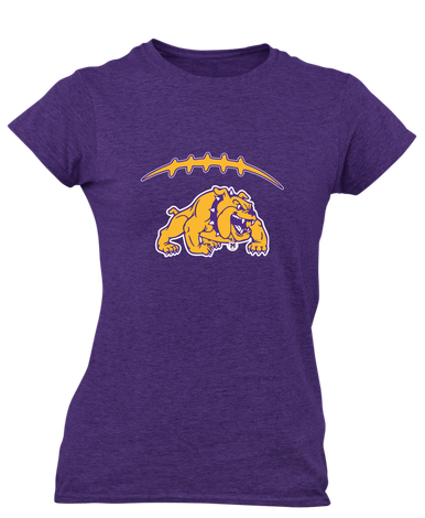 McAllen Bulldogs Football #2 Women's SS T-Shirt