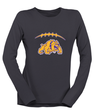 McAllen Bulldogs Football #2 Women's Premium LS T-Shirt