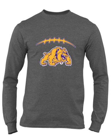 McAllen Bulldogs Football #2 Men's LS T-Shirt