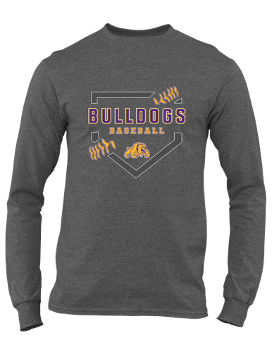 McAllen Bulldogs Baseball #2 Men's Premium LS T-Shirt