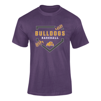 McAllen Bulldogs Baseball #2 Men's SS T-Shirt