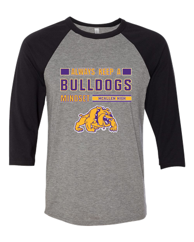 McAllen Bulldogs Mindset Men's Baseball T-Shirt