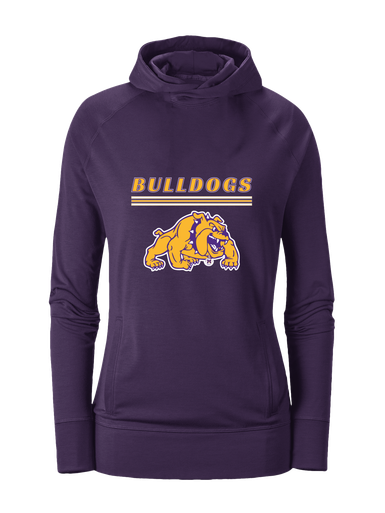McAllen Bulldogs Mascot #8 Women's Hoodie